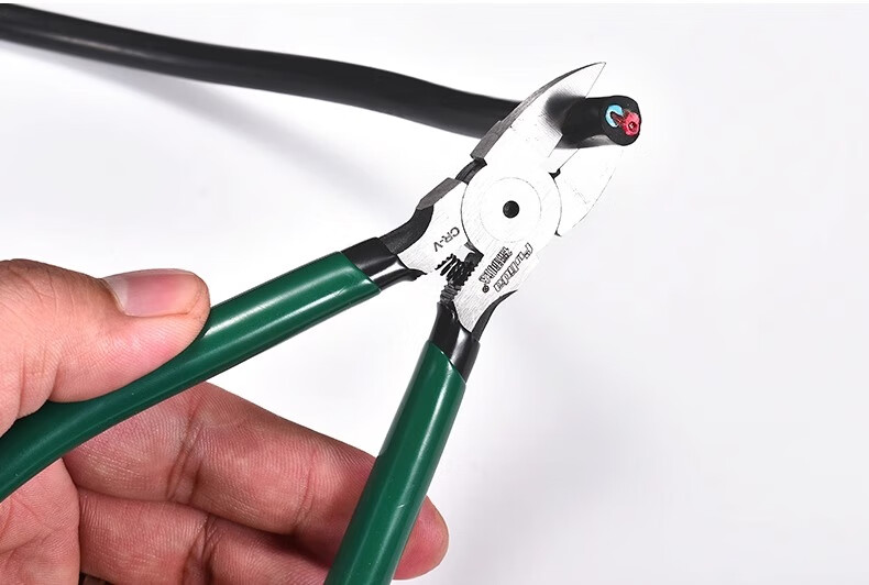 Fulida Diagonal Cutting Pliers, Electrician's Special Diagonal Pliers, High Hardness Wire Cutters, Industrial-Grade Model Pliers, 6 Inches - Chrome Vanadium Steel 13