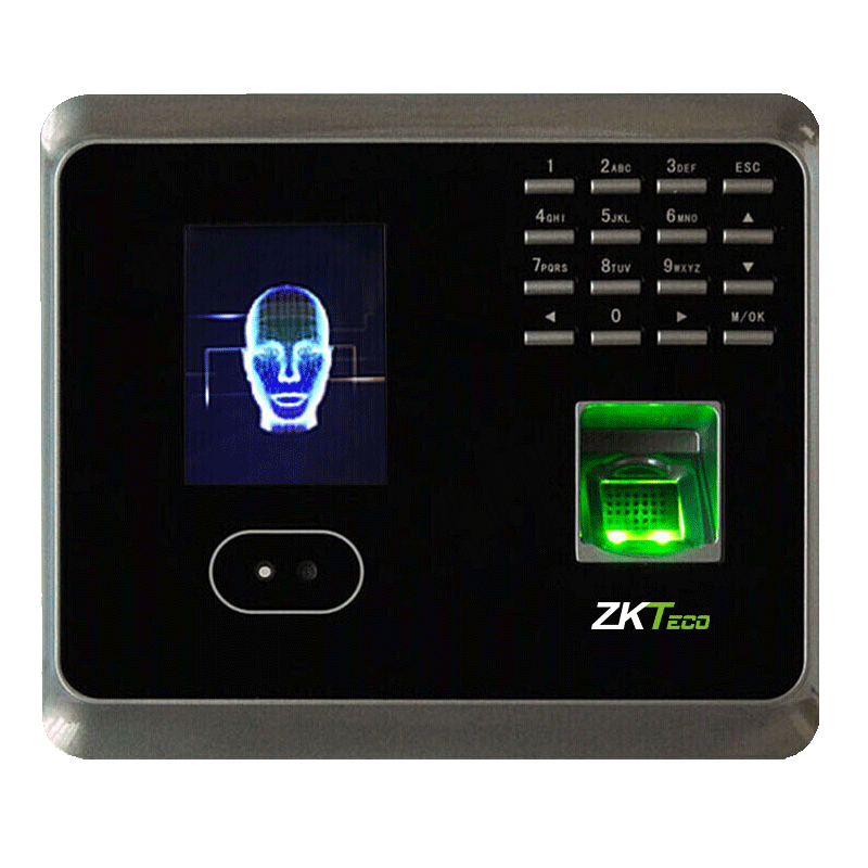 ZKTECO ZKTeco/ZKTECO Technology UF100plus-S Facial Recognition And Fingerprint Attendance Machine, High-Speed Identification Punch-In Device, Self-Service Reporting, WIFI Transmissio