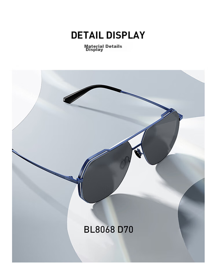 BOLON Aviator Polarized Sunglasses, Toad-Shaped Glasses, UV Protection, Driving Sunglasses, Trendy, BL8068C60 5