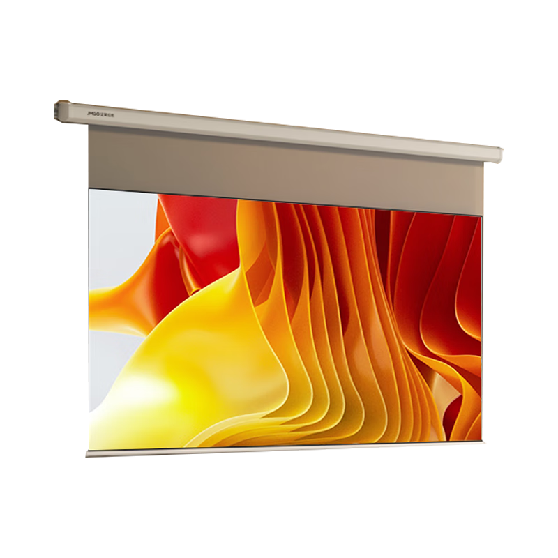 JMGO 120-Inch Smart Laser Projection Screen - Floating Version, 1.6x Brightness Gain, Professional Three-Color Laser Projector Compatible, Waterproof And Anti-Static
