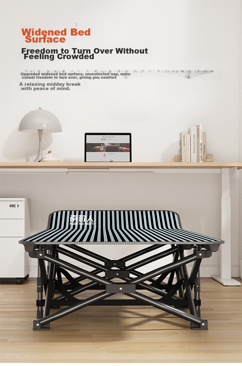 Nanjiren Folding Bed, Single Bed, Office Nap Bed, Hospital Accompanying Bed, Portable Lounge Chair, Outdoor Camping Bed 8