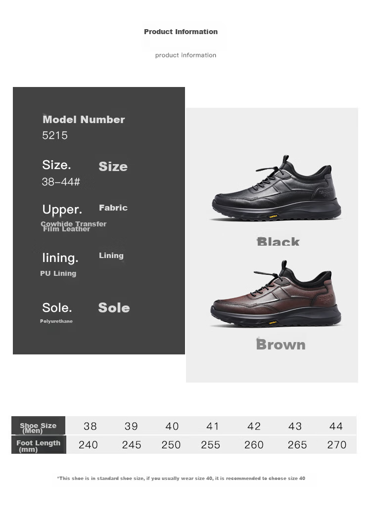 CARTELO Genuine Leather Men's Shoes, Business Casual Sports New Style, Autumn And Winter Soft Thick-Soled Versatile Commuter Work High-End Black 64