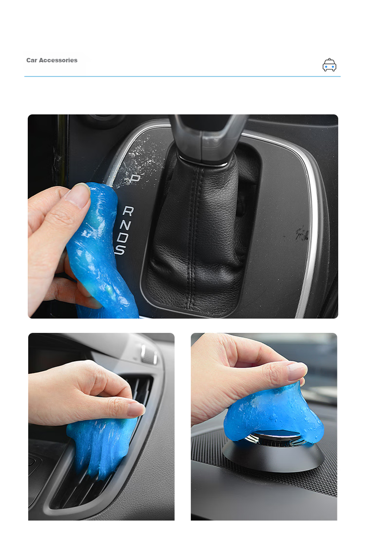 HAILE Keyboard Cleaning Putty, Soft Gel, Laptop Gap Dust Removal, Car Air Vent Cleaner, Rescuer Xiaoxin, Non-Stick, Extra-Large Jar, 200g AU-1 8