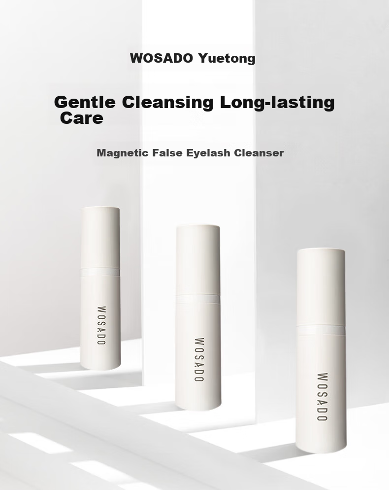 WOSADO Magnetic Eyelash Cleansing Solution, Magnetic False Eyelash Cleaning Tool, Gentle Cleansing And Dirt Removal, Gentle Care 1