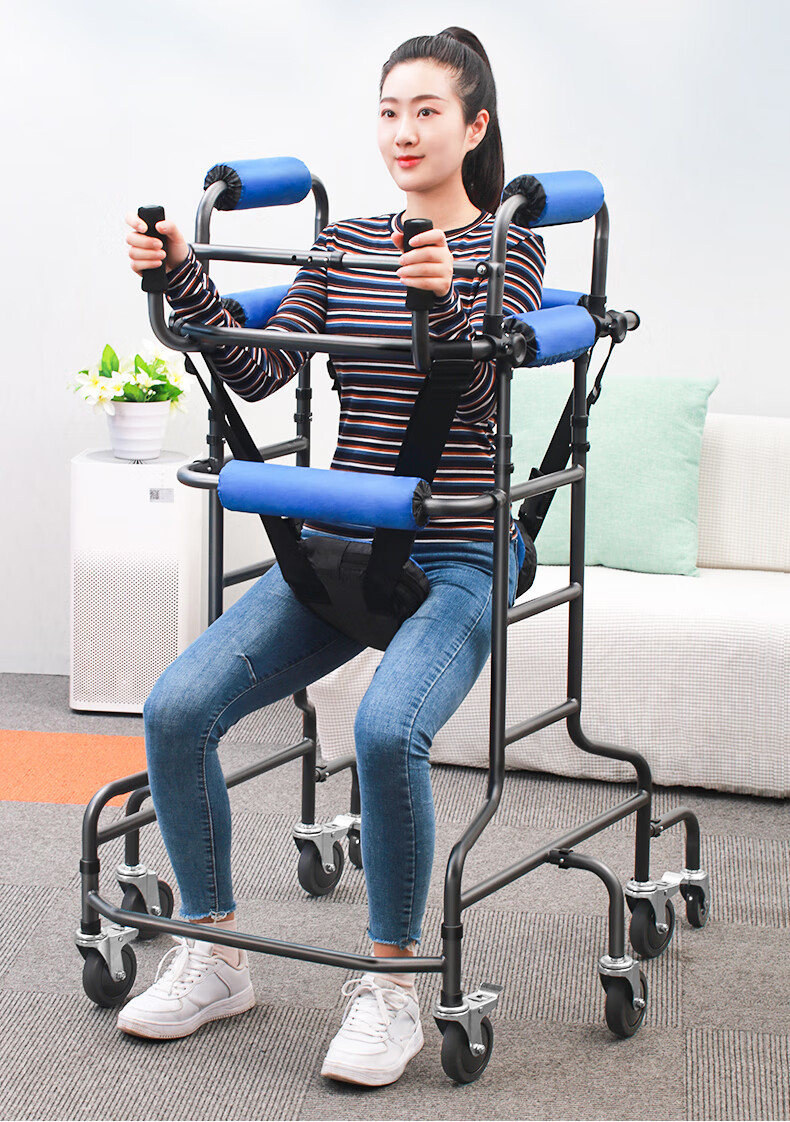 可孚 残疾人助行器老人轻便扶手架助力车走路辅助行走助力手推步行器