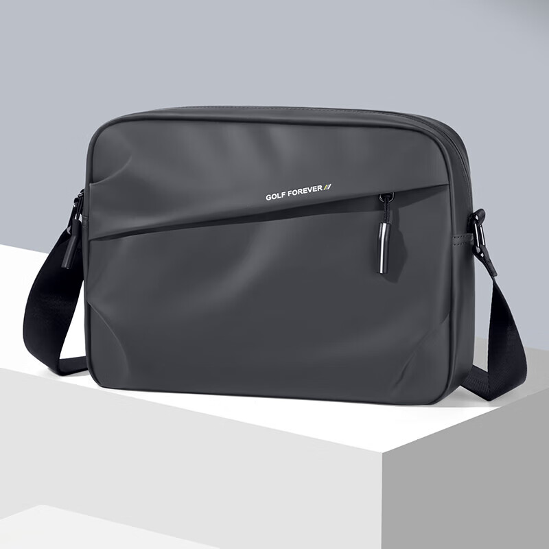 GOLF Shoulder Bag for Men, Casual Crossbody Bag, Phone And IPad Holder, Water-Resistant Commuter Bag, Lightweight Sports Messenger Bag