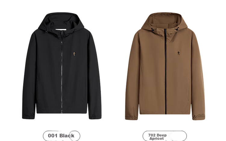 DANCING WOLVES [Triple Protection Fabric] Men's Jacket, Spring 2026 Outdoor Commute Versatile Lightweight Simple Hooded Windproof Coat for Me 13