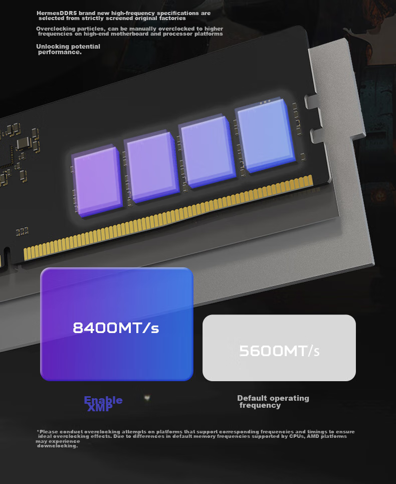 PREDATOR 48GB (24GB×2) Kit, DDR5 6000MHz, Desktop Memory Module, Hermes Ice Blade Series, RGB Light Bar (C28), White, AI Computer Accessory 13