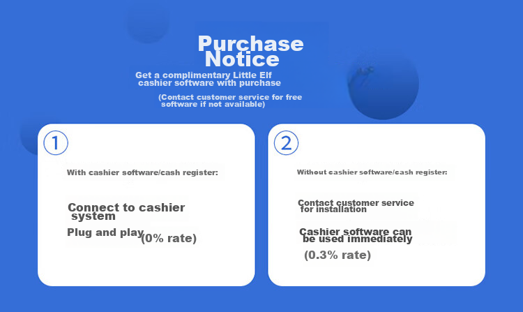 Weirong ZF2 Two-Dimensional Scanning Payment Box for Supermarkets, Express Delivery, Hospitals, Warehouses, Product Barcode Scanning, Mobile Phone Screen Scanning Payment Collection, Voice Broadcast for Deposit 15