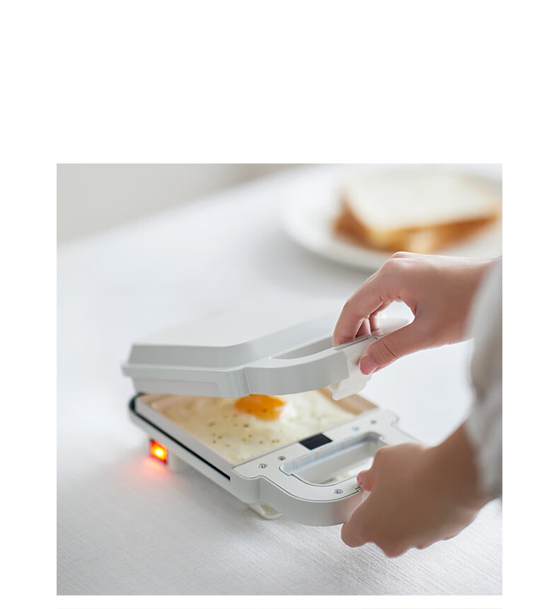 Olayks Instant Waffle Maker, Sandwich Maker, Breakfast Machine, Multifunctional Detachable And Washable Home Bread Toaster, Toast Maker, Small Electric Griddle 18