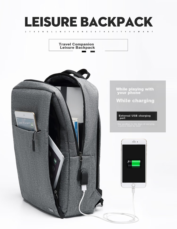 GOLF Backpack for Men, Korean-Style Backpack, 14-Inch Laptop Bag, Business Backpack for Men And Women, Casual Travel Bag, Student Schoolbag 2