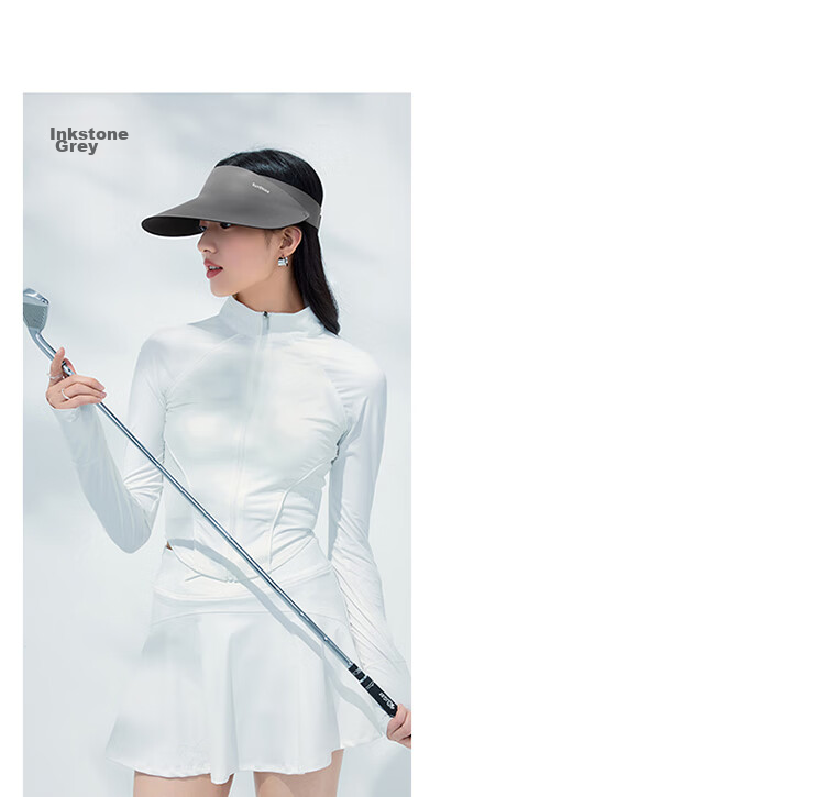 Siggi Sun Protection Hat, Egg Roll Hat, Seamless Breathable Sun Visor, UV Protection, Face-Slimming Effect, Wide Brim Visor Hat SI95312 5