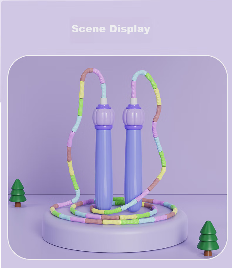 BOSHUJIAN Children's Bamboo Jump Rope, Specially Designed for Kids, Suitable for Primary School Students' Exams, for Training Ages 3-5 Years Old 20