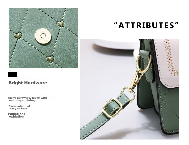 Aiqinghai Leather Handbag, Women's Crossbody Bag, Brand Shoulder Bag, Small Square Bag, Birthday Gift for Wife on May 20, Present for Girlfriend 7