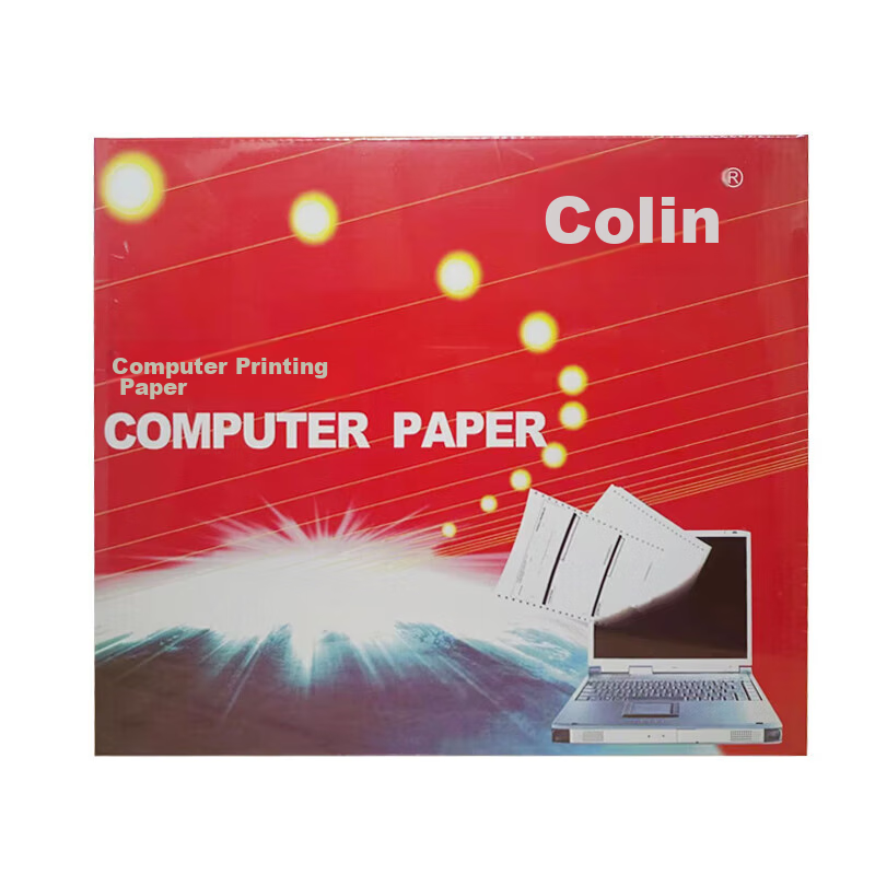科林(kelin)红科林打印纸 五联三等分针式可撕边电脑打印纸 彩色(白红蓝绿黄)1000页/箱241-5-1/3CS	