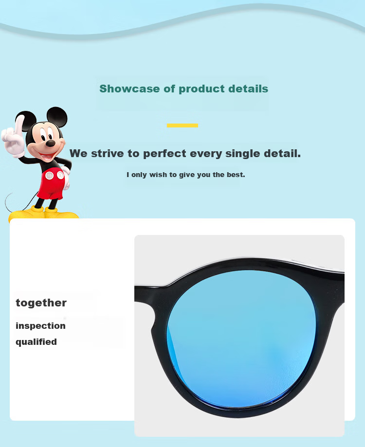 Disney Children's Sunglasses for Boys And Girls, Kids' UV Protection Sunglasses for Outdoor Travel, Sun Protection Eyewear, Children's Day Gift 6