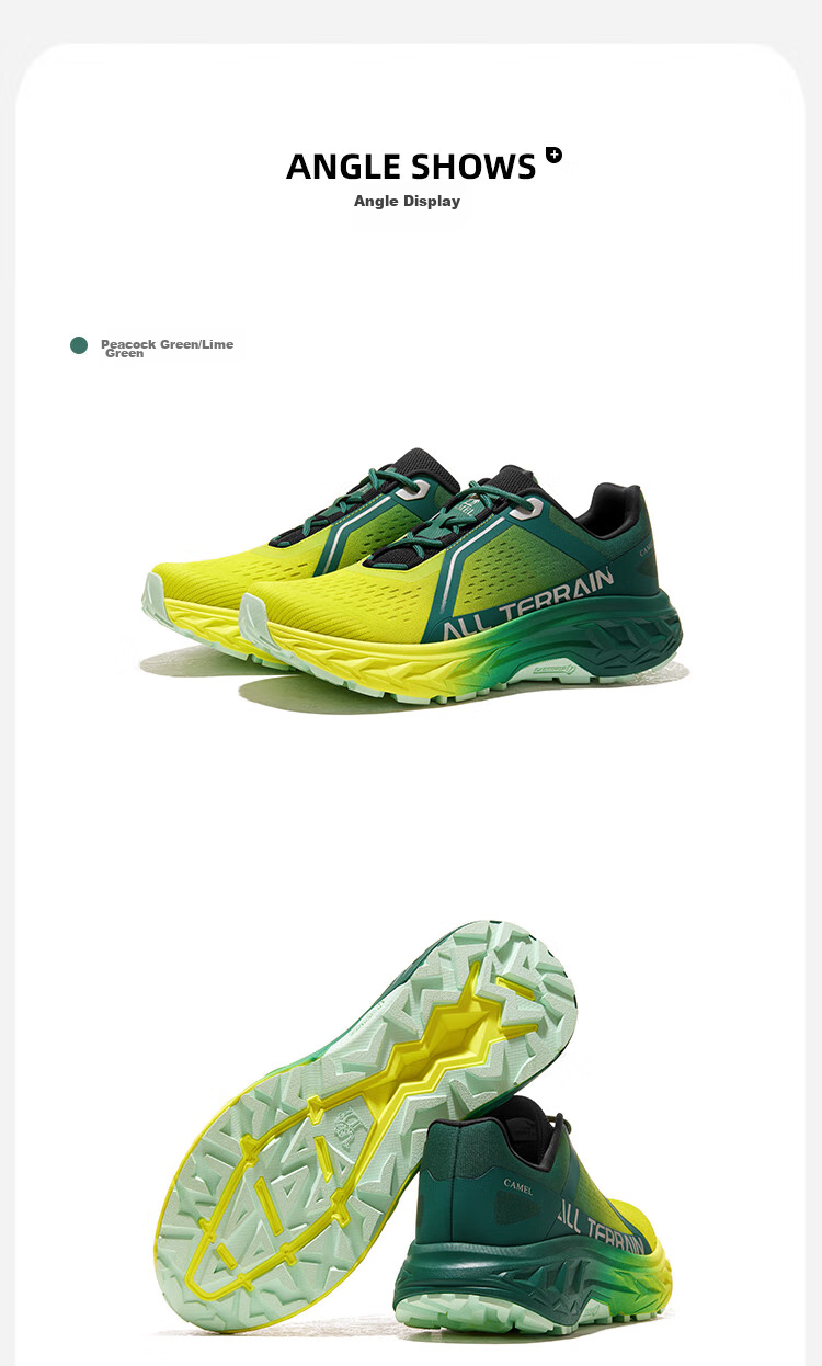 CAMEL [Yunying] Trail Running Shoes for Men And Women, Outdoor Non-Slip Breathable Hiking Shoes, Trekking Shoes F24B026021 11