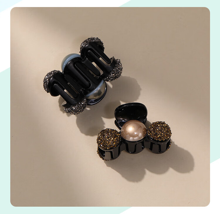 CHIMERA 2-Piece Hair Claw Clips, Back of Head Half-Up Hairpins, Side Bangs Clips, Hair Accessories, Birthday Gift for Wome 8