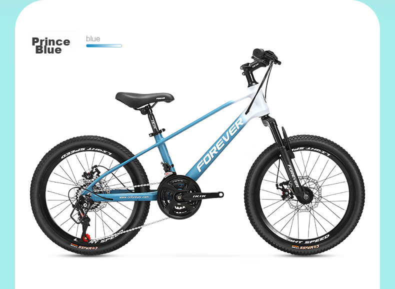 FOREVER Girls' Model, 22-Inch, 24-Speed, Magnesium Alloy Mountain Bike, for Female Teenagers, Students And Children, Pink 26