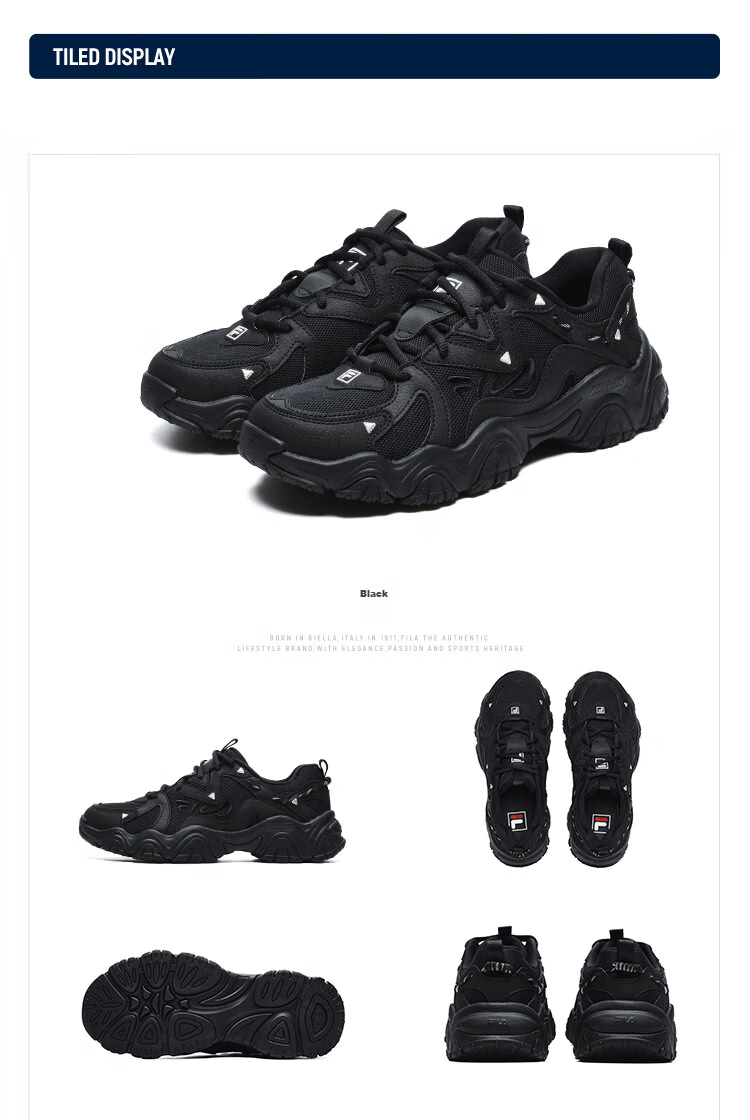 FILA Cat Paw 4 | Women's Chunky Sneakers, Height-Increasing Breathable Platform Sports Shoes, Thick-Soled Casual Shoes 10