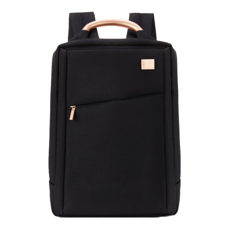 LEXON Fashion Lightweight 13.3-inch Backpack Business Laptop Bag for Women Travel Bag Dream Black