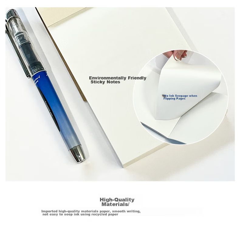 Nakabayashi A6/100-Page Recycled Paper Tear-Off Notepad, Draft Notebook, A6 Memo Pad/100 Sheets 9