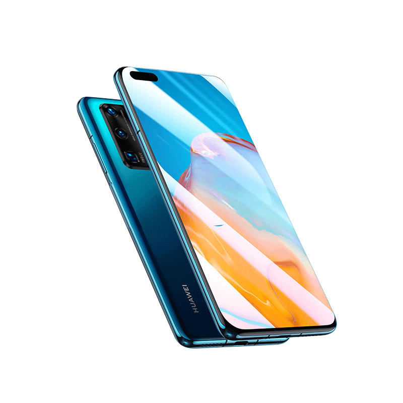 DIVI [Official Recommendation | 2 Pieces] Screen Protector for Huawei P40 Pro Phone, P40 Pro+ Hydrogel Film, Non-Tempered Ultra-Thin Curved Full Coverage Anti-Drop Wear-Resistant Protective Film