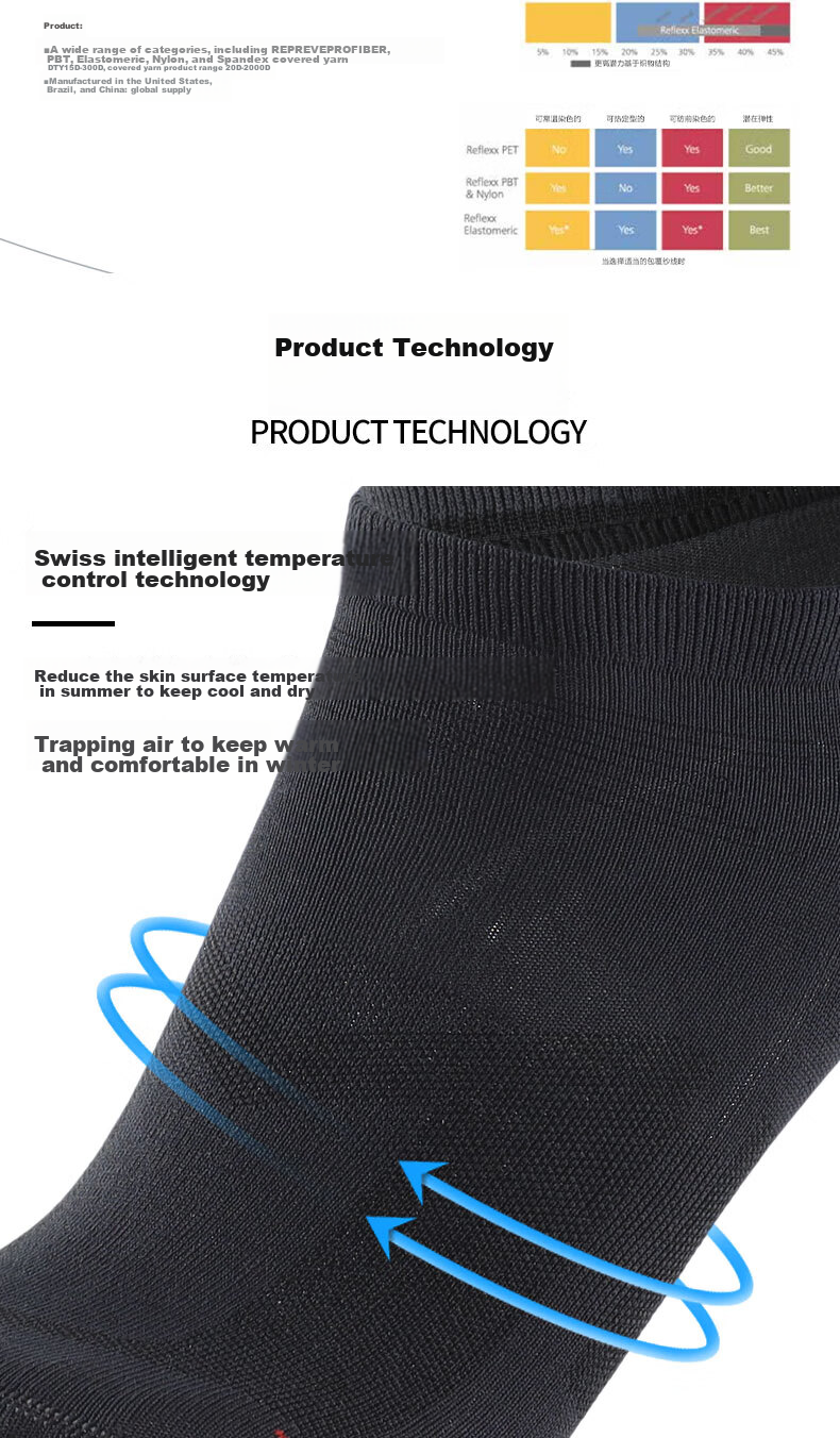 ALPINT MOUNTAIN Professional Running Socks for Men, Short Tube Trail Training Sports Socks, Moisture-Wicking And Sweat-Absorbing Summer Socks 5
