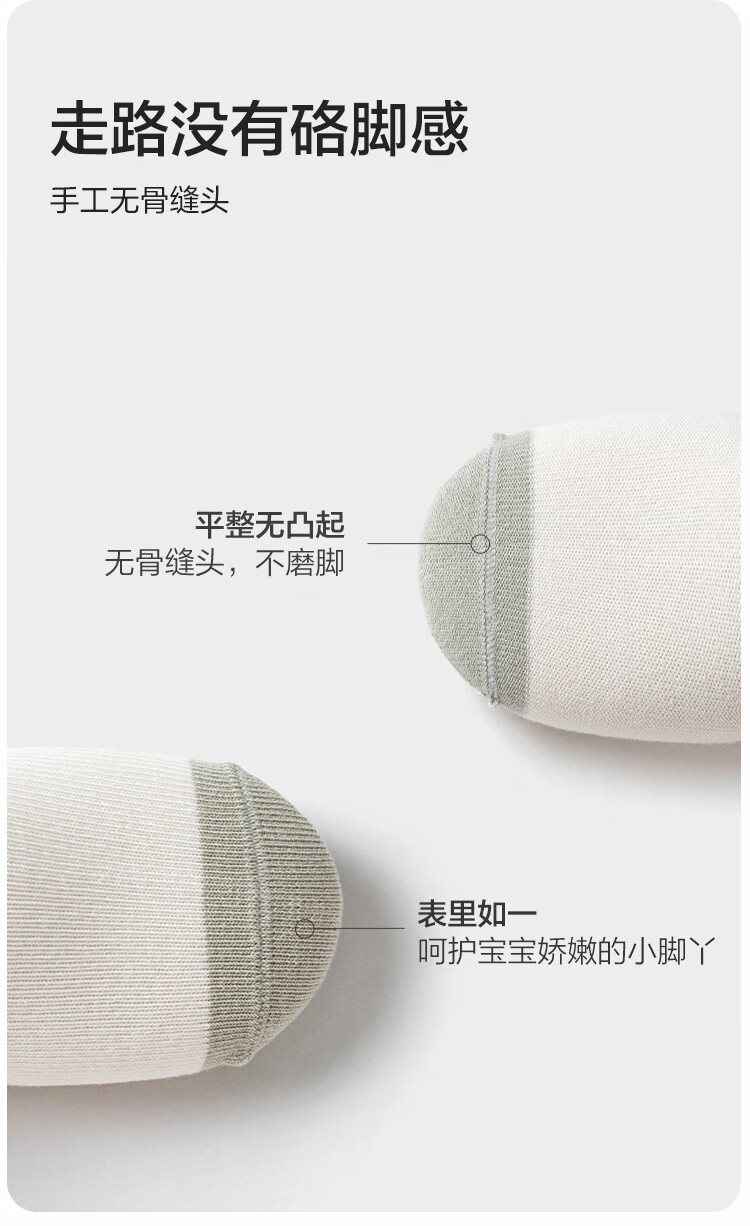 BALABALA Baby Mid-Calf Socks Cotton Autumn Season Boys Girls Newborn Infant Socks Non-Binding Three Pairs Pack 208924172213 4
