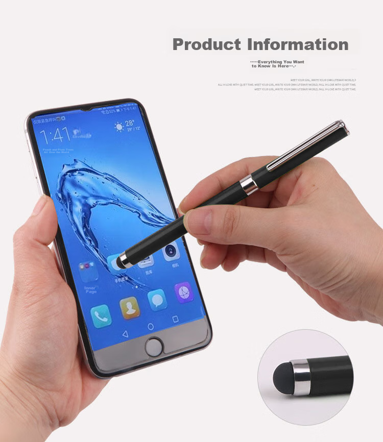 LinkStone IPad Capacitive Stylus, Mobile Touch Pen, Tablet Drawing Pen, Universal Touchscreen Pen for Huawei, Android, Microsoft Surface Writing Stylus P100B 6