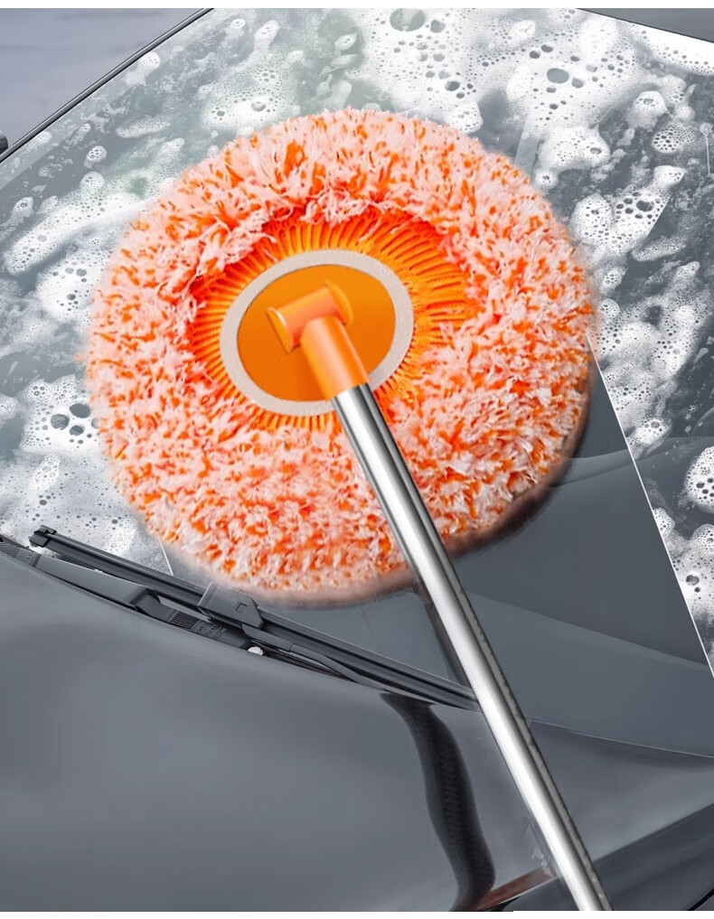 YNK·UNIORAM Sunflower Telescopic Mop Household One-Push Clean Hands-Free 2025 New Sunflower Ceiling Cleaning Tool 26