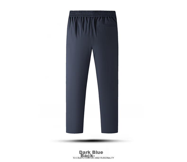 Yalu Men's Thickened Goose Down Straight Leg Pants Warm Loose Fit Fleece-Lined Winter 2025 Cold-Resistant Outdoor Trousers 14