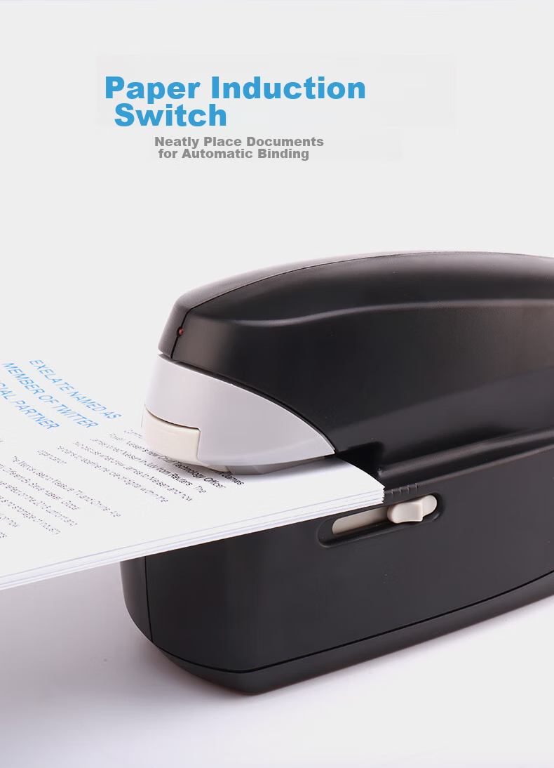 KW-Trio Electric Stapler with Intelligent Sensor, Fully Automatic Binding Machine, Can Staple up to 25 Pages 10