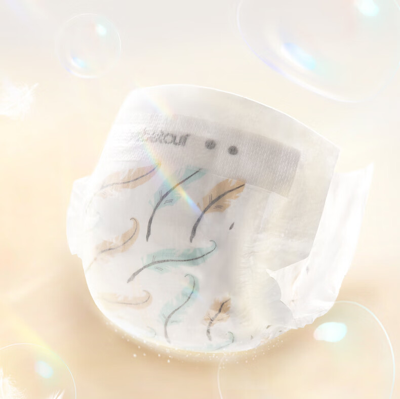 Bebetour Royal Feather Series Diapers, Size L, 32 Pieces, Ultra-Thin, Dry And Breathable [Brand Direct Supply, Safe Quality] 4