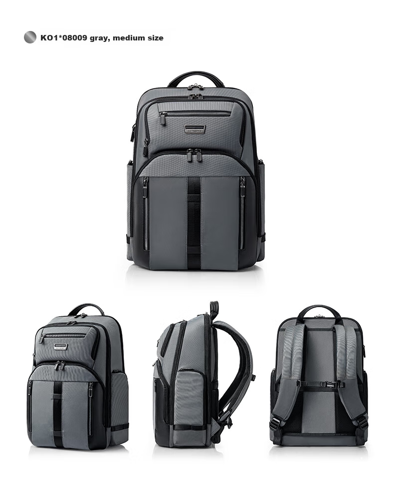 Xinxiuli Large Coffee Bag Men's Backpack, 15.6-Inch Laptop Bag, Business High-End Large Capacity Travel Bag, Father's Gift KO1 16
