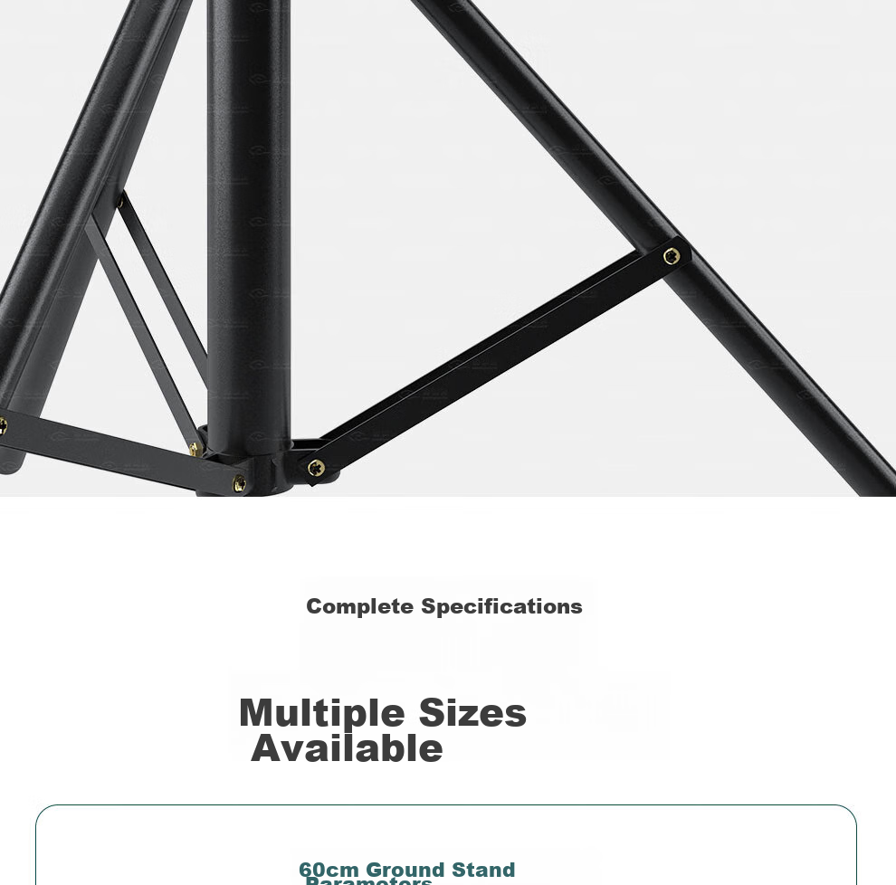 COMPCCTV Surveillance Camera Floor Stand, Indoor And Outdoor Extended Telescopic Temperature Measurement Device, Movable Tripod, Hikvision Dahua Camera Extension Pole 9