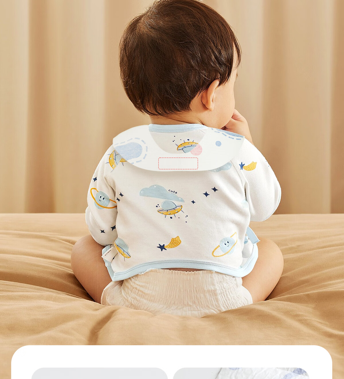 Mianzhirun Disposable Bibs, Baby Drool Bibs, Washable Bibs, Individually Wrapped, 20 Pieces * 2 Packs 8