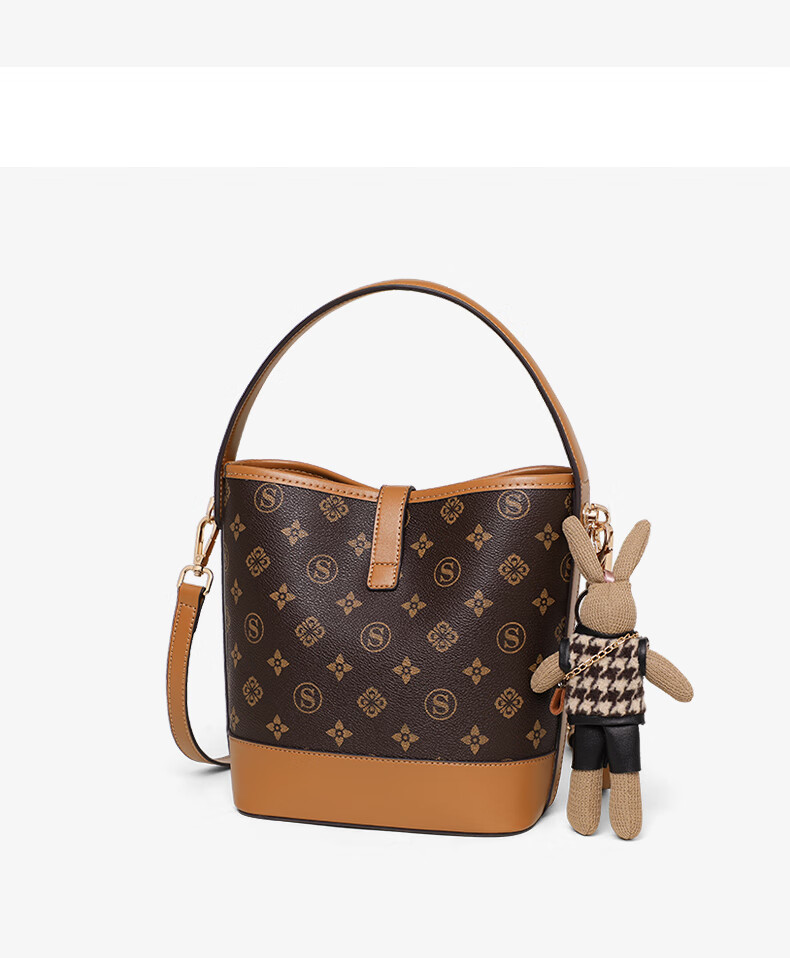 Aiqinghai Handbag, Women's Shoulder Crossbody Bag, Tote Water Bucket Bag, Luxury Brand, Birthday And Mother's Day Gift, Practical Present for Mom 11