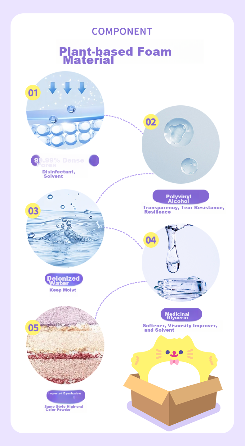 Exiaomu Foam Clay Slime, Bubbles And Glitter, for Boys And Girls, Children, Students, DIY Stress Relief Toy, Safe And Eco-Friendly Gift 9