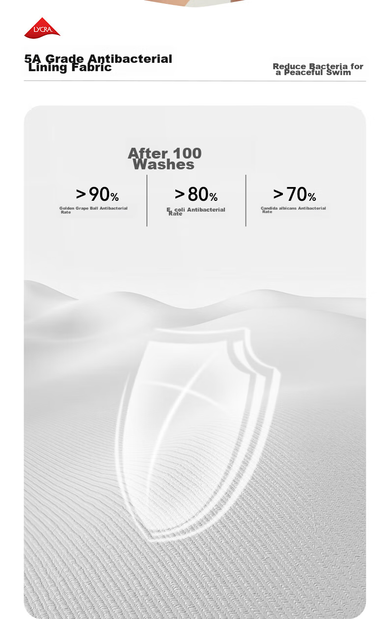 Li-Ning Women's One-Piece Swimsuit, Professional Training Triangle Swimwear, Quick-Drying, Sun Protection, Competitive Swimming Gear, 0953 White M 8