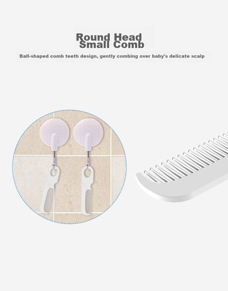 Enssu Children's Hair Clipper Set with Baby Bangs Trimmer, Straight Trimmer, Tooth Trimmer, Thin Hair Trimmer, Scissors And Comb Set ES2109 5