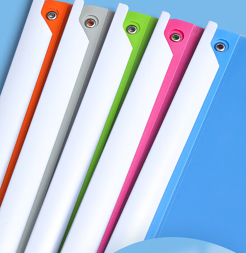 Licao A4 File Folder, Pull Rod Folder, Rotating Folder, Side Clip Folder, Slide Bar Folder, Loose-Leaf Binder, Document Folder, Slide Bar File Folder, Storage Folder, 5 Pieces, 3C Digital Products, All-Net Low Price 7