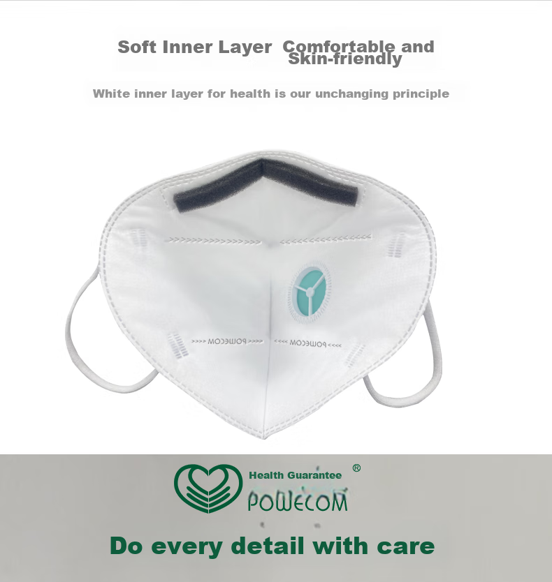 Baoweikang 1890V Head-Mounted Activated Carbon Mask KN95 with Breathing Valve, Dust-Proof Anti-Smog Construction Formaldehyde Odor PM2.5 Breathable Protective Mask (1 Box of 30 Pieces) 11