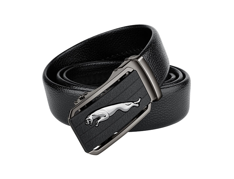 HALFEEL Men's Belt with Automatic Buckle, Durable Leather Waistband, Korean Style Casual Business Belt for Young And Middle-Aged Men, Military Training And Father's Day Gift 5