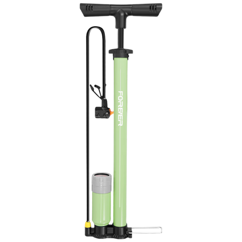 FOREVER Bicycle Pump for Soccer And Basketball, Universal Air Hose for Electric Scooters, Extended High-Pressure Macaroni Gree