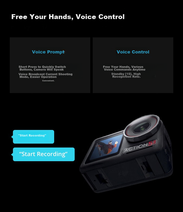 DJI Osmo Action 5 Pro, Ultra-Flagship Image Quality Action Camera, Outdoor Motorcycle Riding Diving Vlog Camera, Portable Travel Photography Camera 15