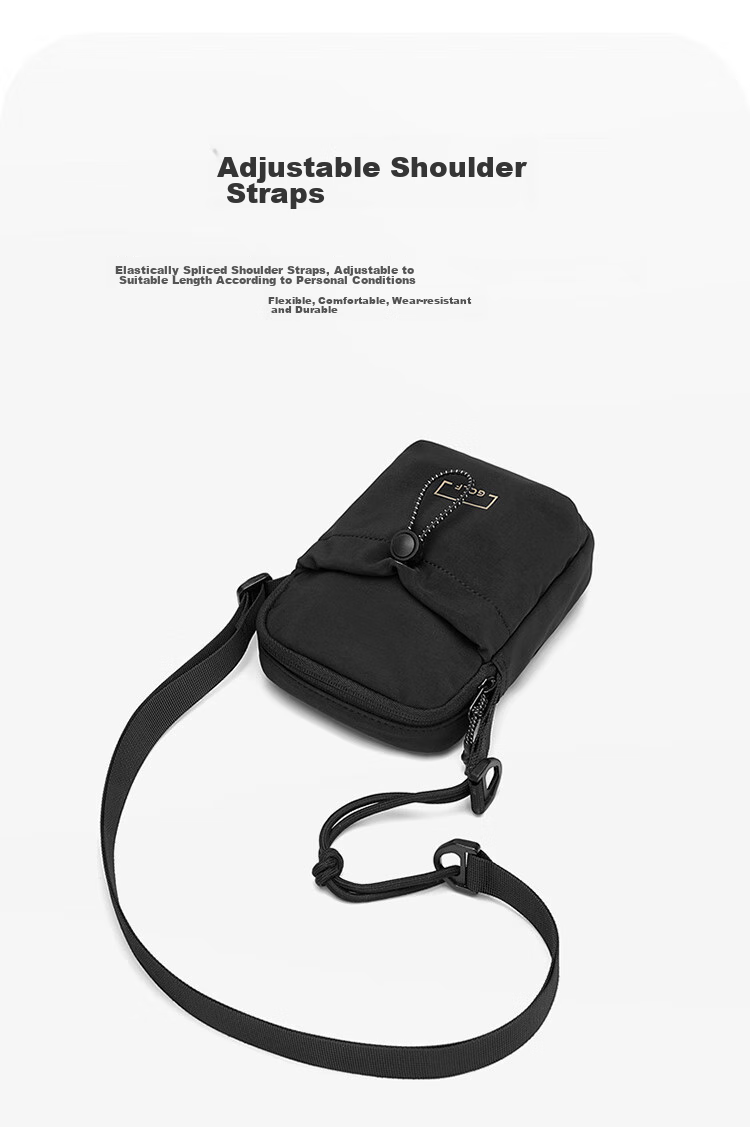 GOLF Shoulder Bag for Men And Women, Casual Crossbody Bag, Water-Resistant Phone Pouch, Lightweight Versatile Outdoor Sports Messenger Bag 15
