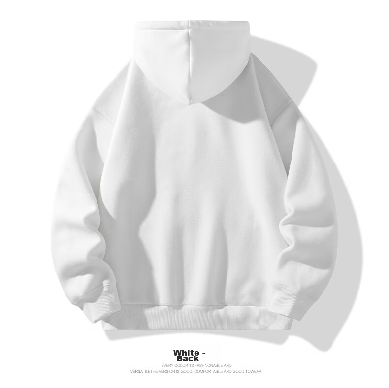 NASA GISS Hooded Sweatshirt for Men, Loose-Fitting Versatile Solid Color Sports Top, Youth Long-Sleeve Jacket, Apricot Color, 2XL 12