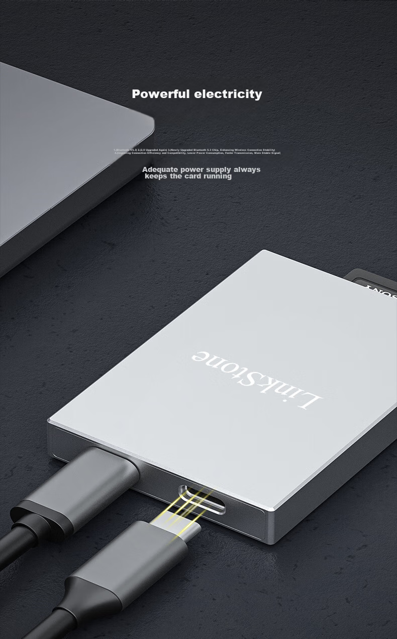 LinkStone CFeA Card Reader USB3.2 + Dual-Port Sony A7M4, FX6, A1 Camera High-Speed CFe Card Reader Supports CFexpress Type A And Cfa Memory Cards 6