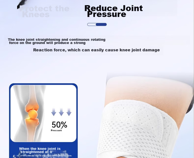 Li-Ning Knee Brace for Women, Sports Meniscus Arthritis Injury Fluid Retention, Specialized for Running, Hiking, Badminton, Patella Protectio 18